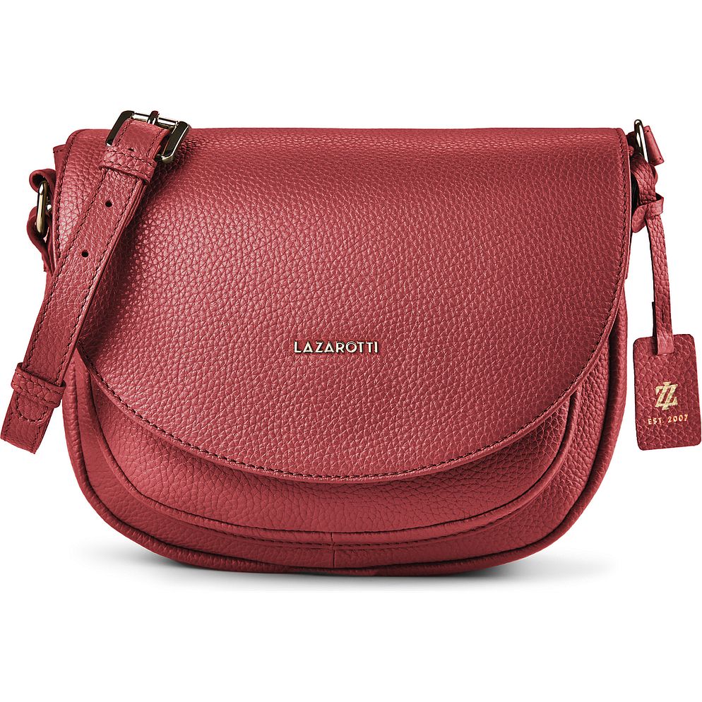 Lazarotti Bologna Leather Crossbody taška Kůže 25.5 cm Lazarotti Bologna Leather Crossbody taška Kůže 25.5 cm