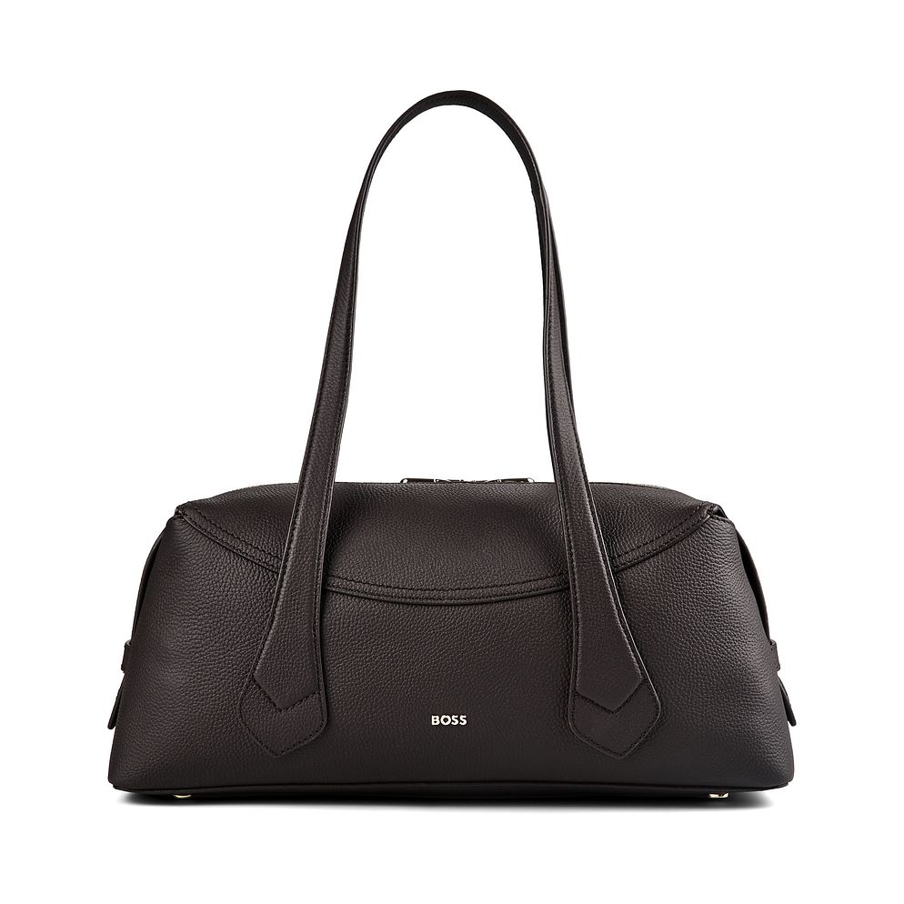 Boss Lenah Skuldertaske Læder 39 cm Boss Lenah Skuldertaske Læder 39 cm