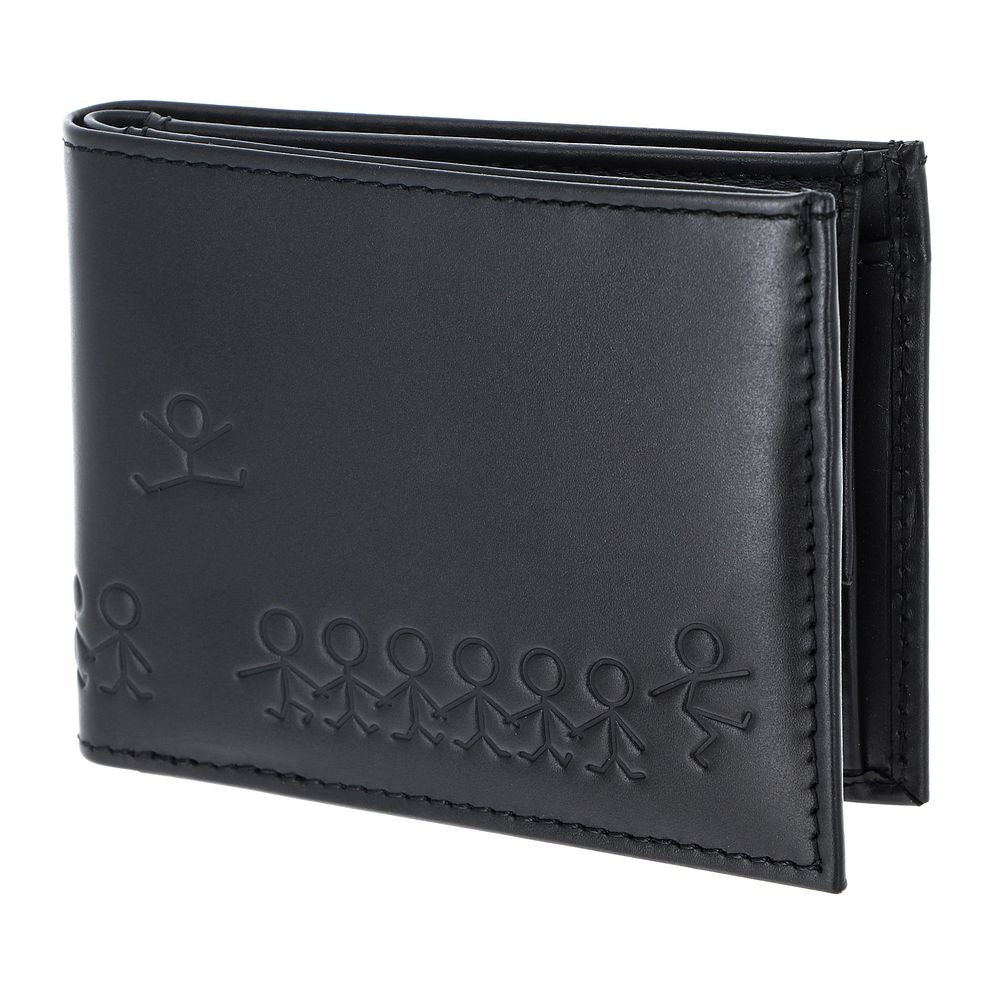 oxmox Leather Peněženka RFID ochrana Kůže 11 cm