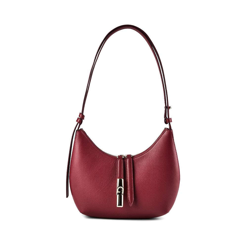 Furla Goccia Bolso de hombro Piel natural 22 cm