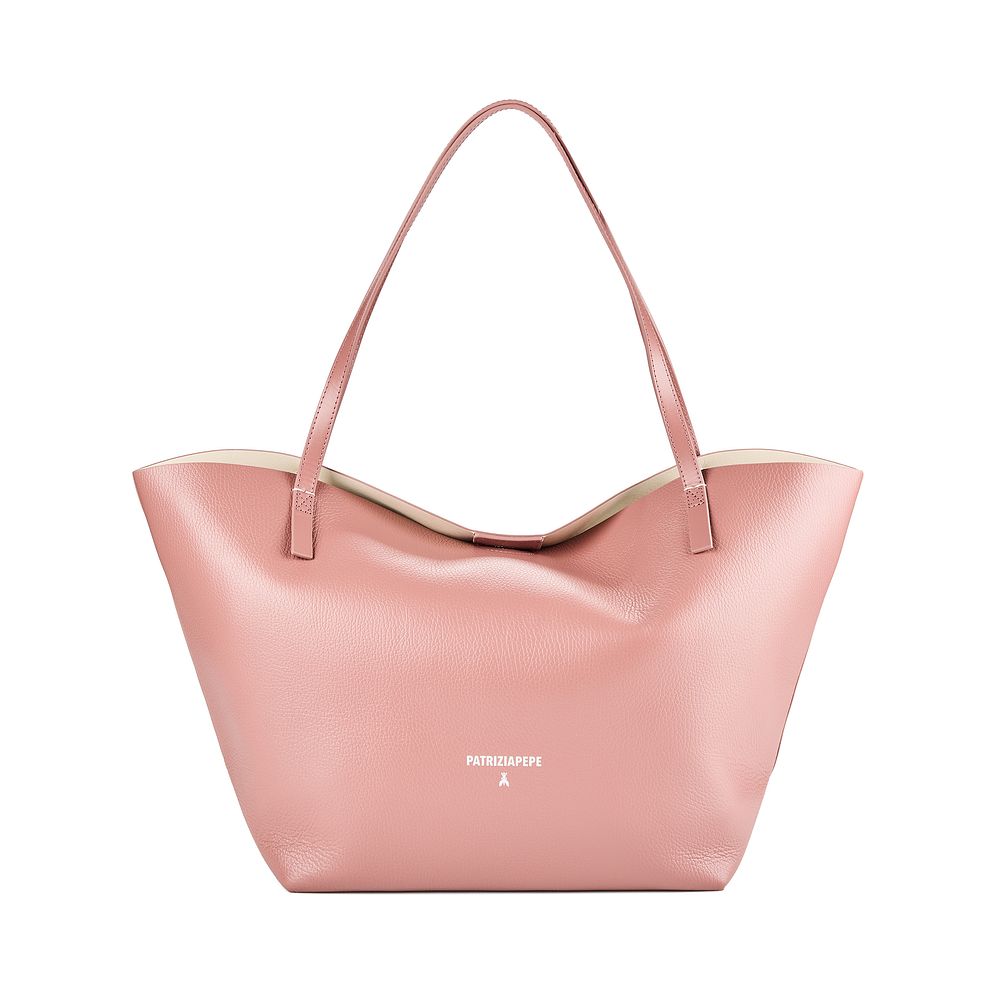 Patrizia Pepe Shopper taske Læder 30 cm Patrizia Pepe Shopper taske Læder 30 cm