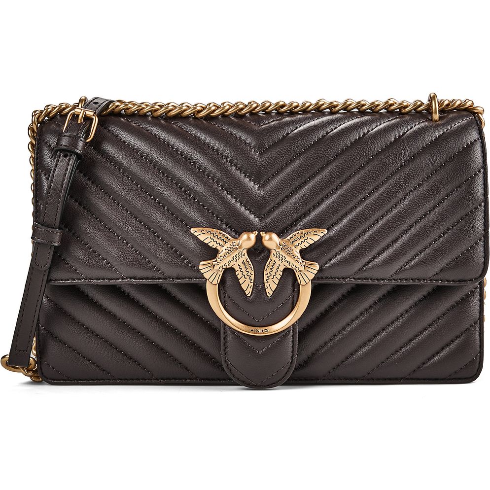 PINKO Love One Crossbody-väska Läder 26.5 cm PINKO Love One Crossbody-väska Läder 26.5 cm