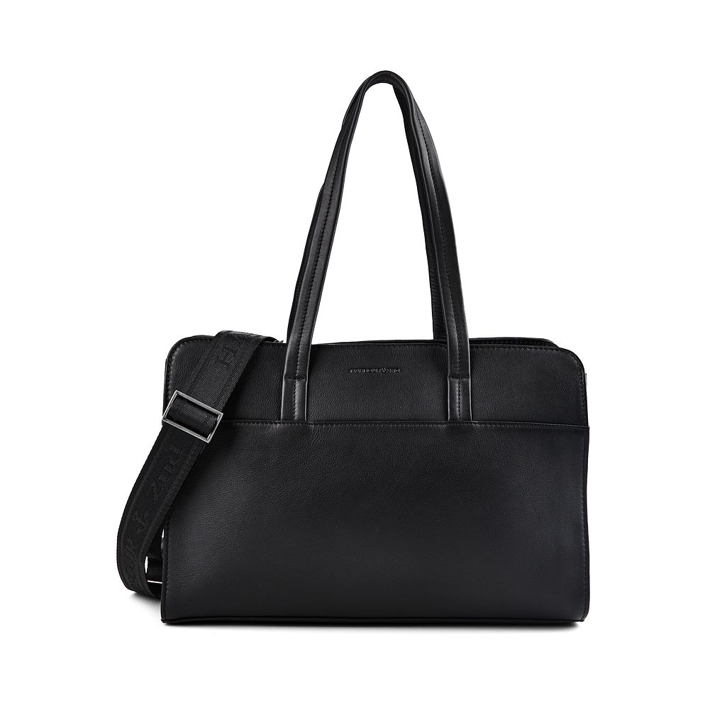 Harbour 2nd Just Pure Skuldertaske Læder 36 cm Laptoprum Harbour 2nd Just Pure Skuldertaske Læder 36 cm Laptoprum