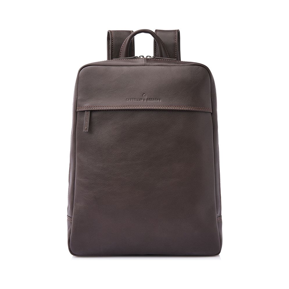 Castelijn & Beerens Daypack RFID-beskyttelse Læder 42 cm Laptoprum