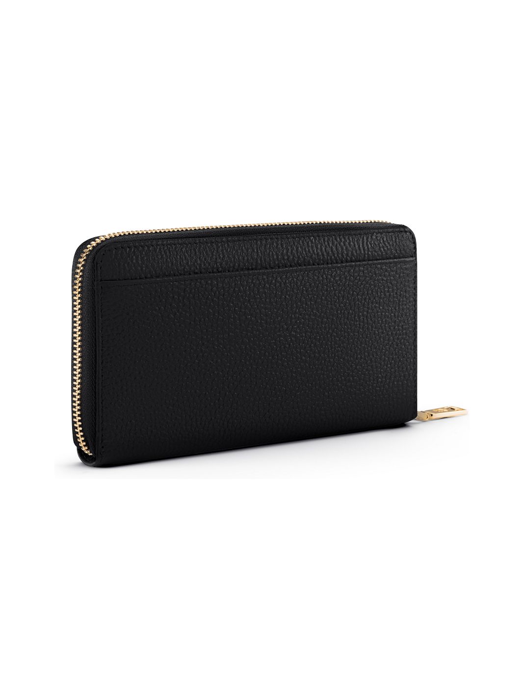 Lazarotti Portafoglio Bologna in pelle XL con chiusura a zip perimetrale, 19 cm