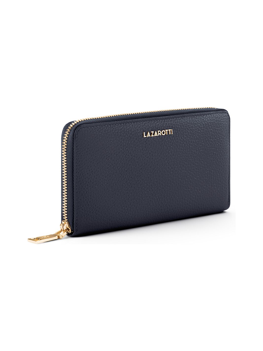 Lazarotti Portafoglio Bologna in pelle XL con chiusura a zip perimetrale, 19 cm Lazarotti Portafoglio Bologna in pelle XL con chiusura a zip perimetrale, 19 cm