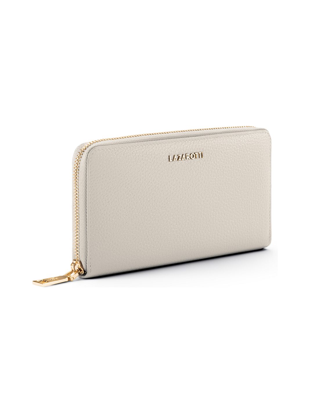 Lazarotti Portafoglio Bologna in pelle XL con chiusura a zip perimetrale, 19 cm Lazarotti Portafoglio Bologna in pelle XL con chiusura a zip perimetrale, 19 cm