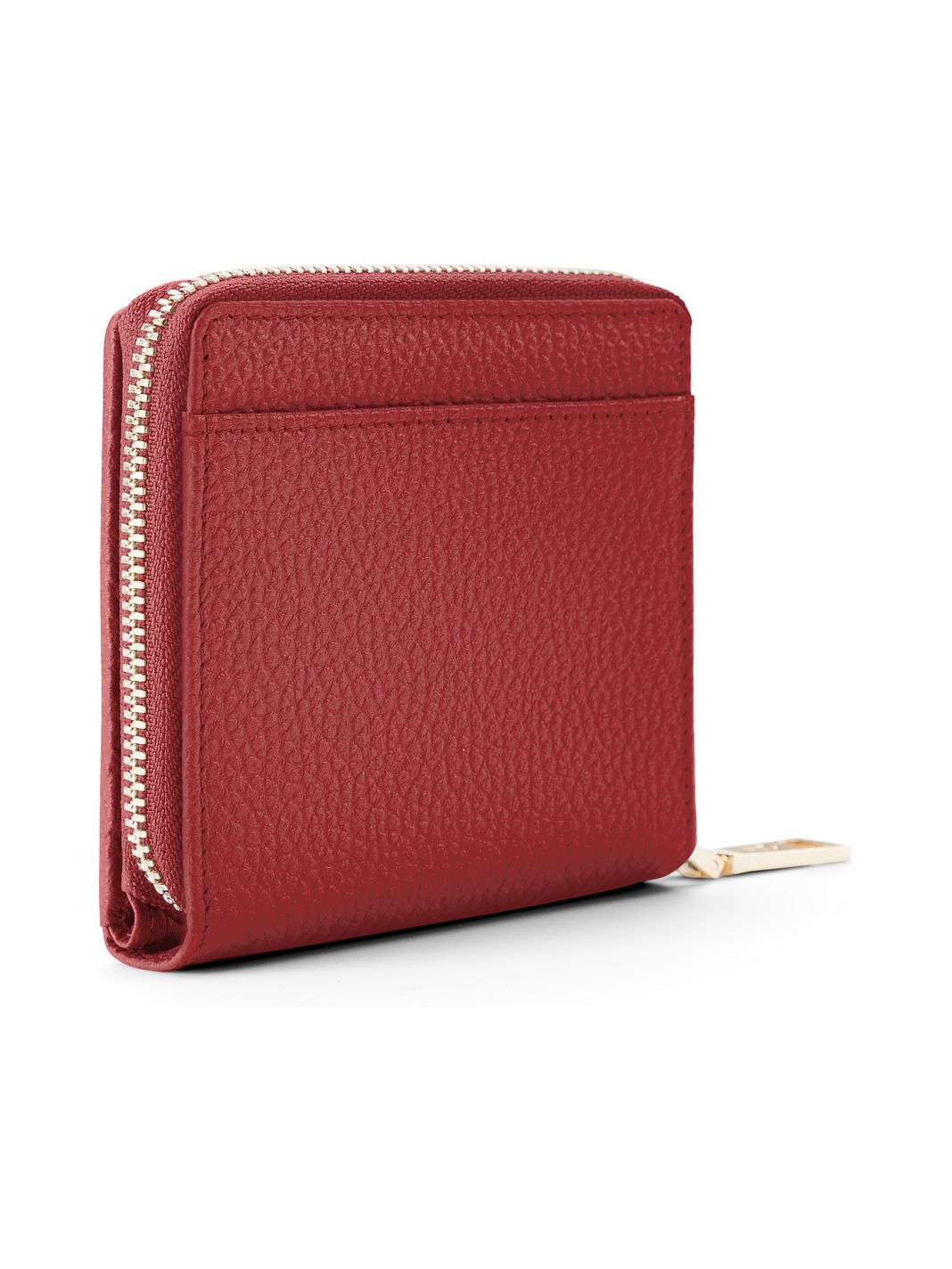 Lazarotti Portafoglio Bologna in pelle, medio, con chiusura a zip perimetrale, 10 cm
