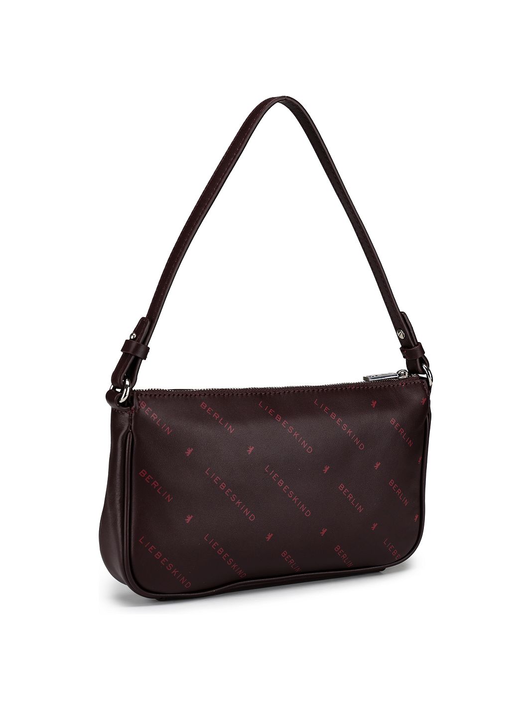 Liebeskind Monogram Borsa a spalla Vera Pelle 23.5 cm Liebeskind Monogram Borsa a spalla Vera Pelle 23.5 cm