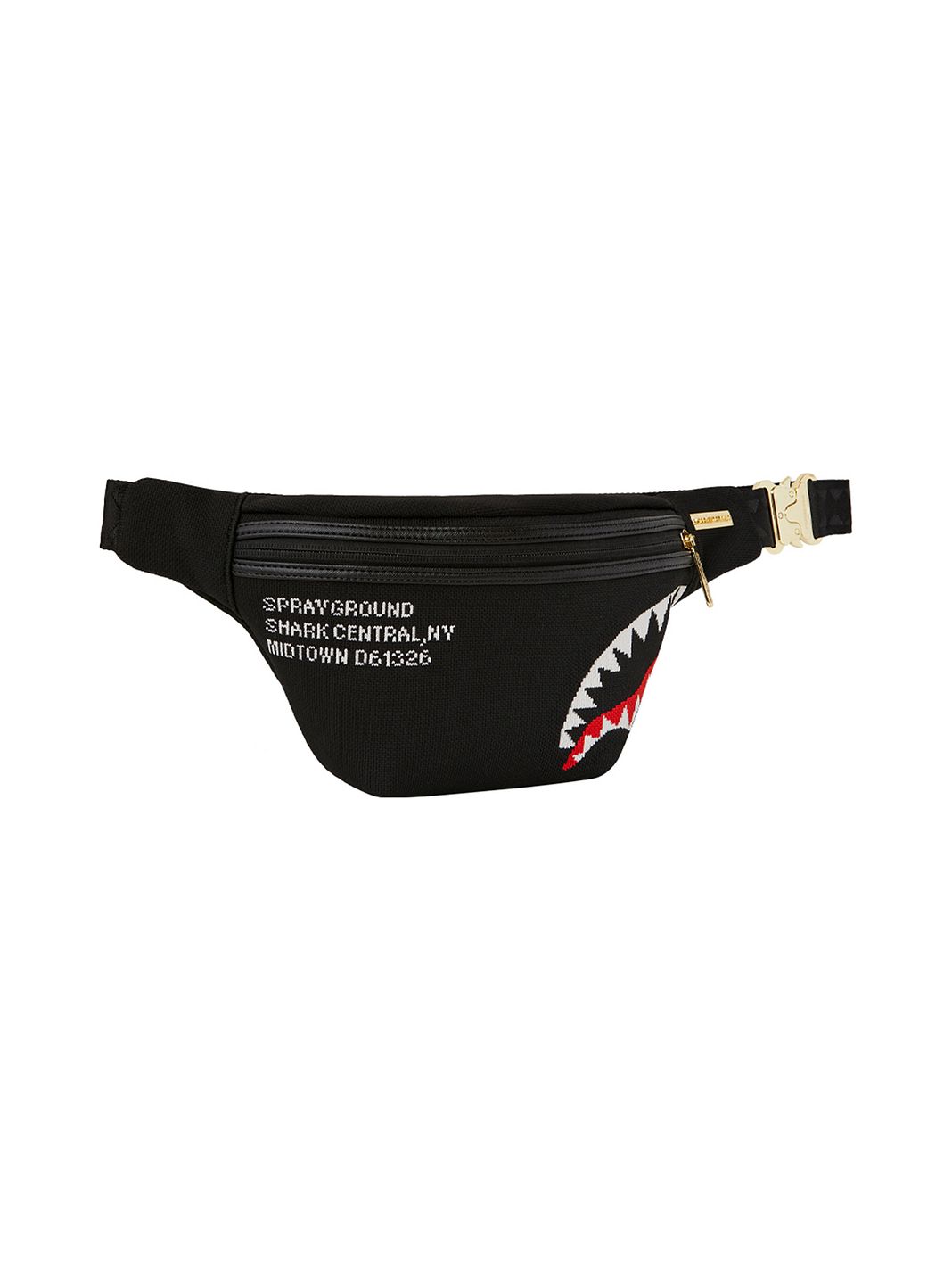 Sprayground Shark Central Knit Marsupio 38 cm Sprayground Shark Central Knit Marsupio 38 cm