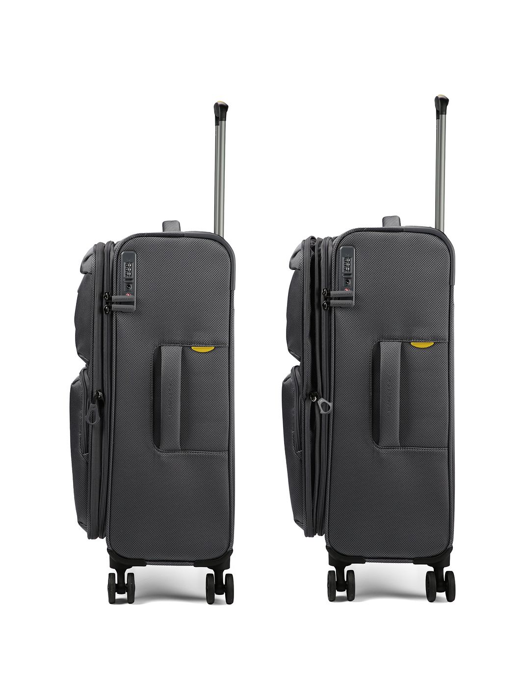 Mandarina Duck Zephyr 4-pyöräinen vetolaukku M 67 cm Laajennettava