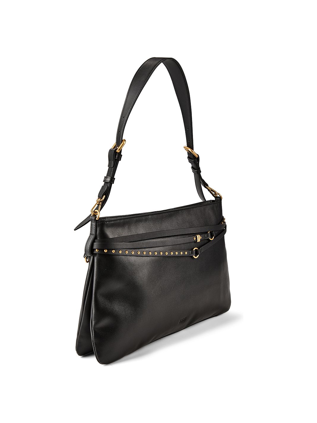 PINKO Belt Bag Big Borsa a spalla Vera Pelle 40 cm PINKO Belt Bag Big Borsa a spalla Vera Pelle 40 cm