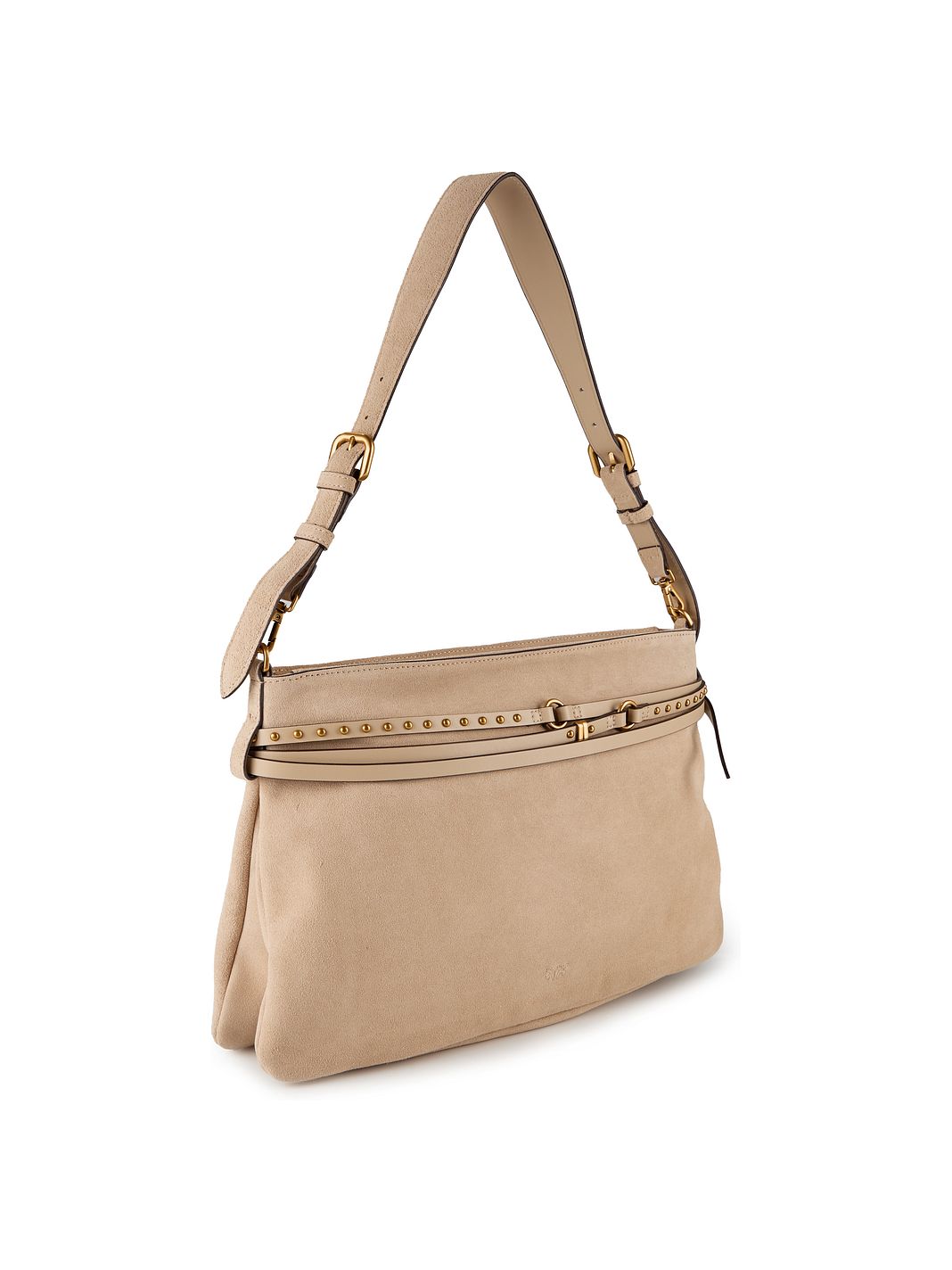 PINKO Belt Bag Big Borsa a spalla Vera Pelle 40 cm PINKO Belt Bag Big Borsa a spalla Vera Pelle 40 cm