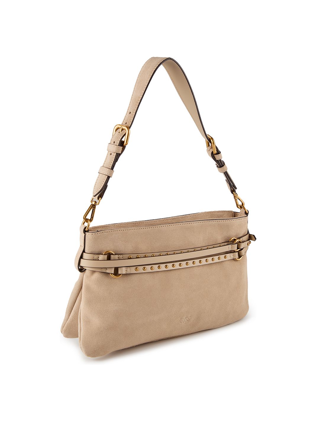 PINKO Belt Bag Classic Borsa a spalla Vera Pelle 32 cm PINKO Belt Bag Classic Borsa a spalla Vera Pelle 32 cm