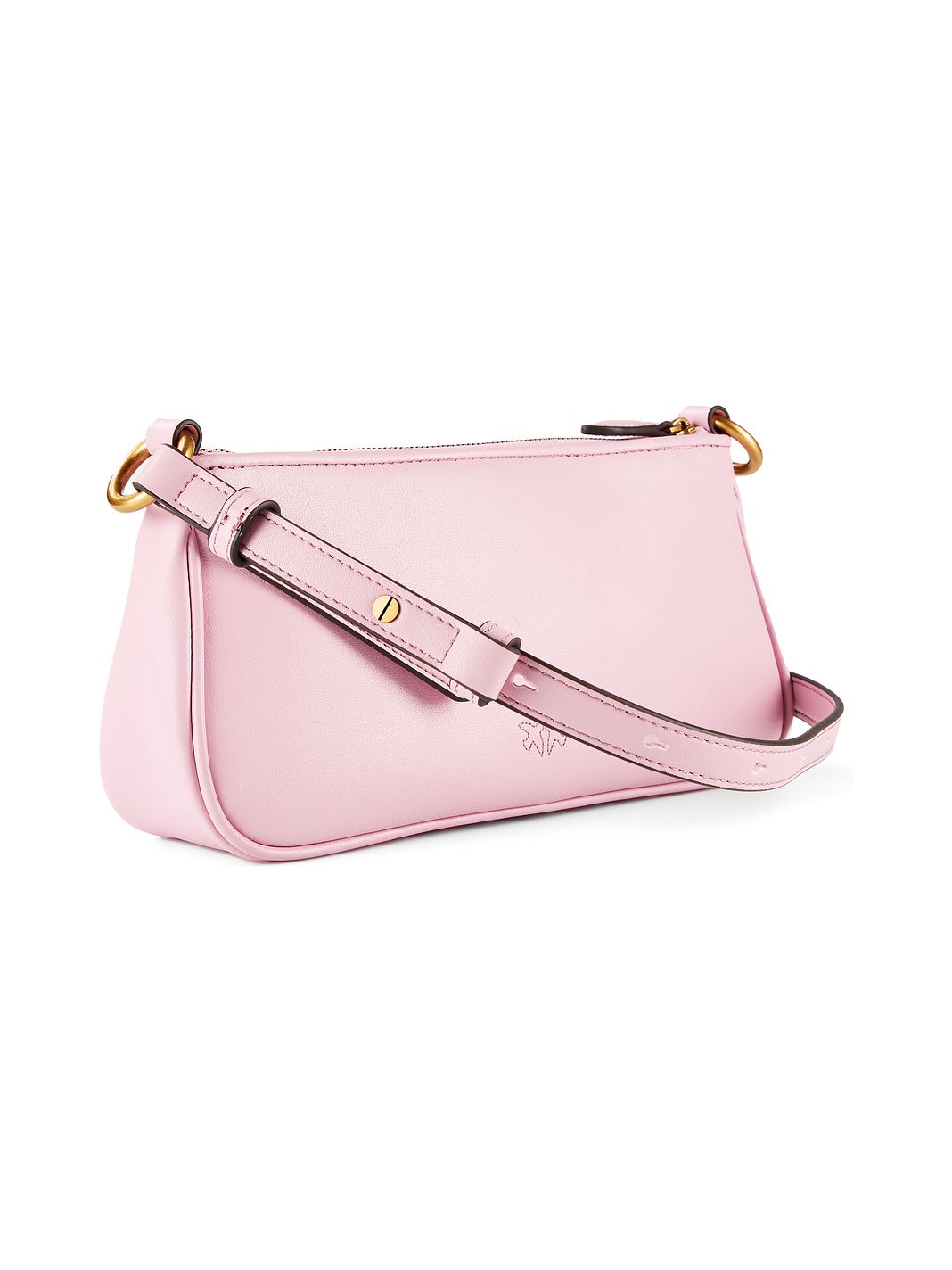 PINKO Half Moon Borsa a tracolla Vera Pelle 23 cm PINKO Half Moon Borsa a tracolla Vera Pelle 23 cm