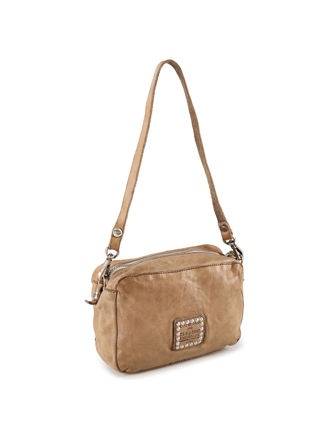 Campomaggi Kate Borsa a spalla Vera Pelle 20 cm Campomaggi Kate Borsa a spalla Vera Pelle 20 cm