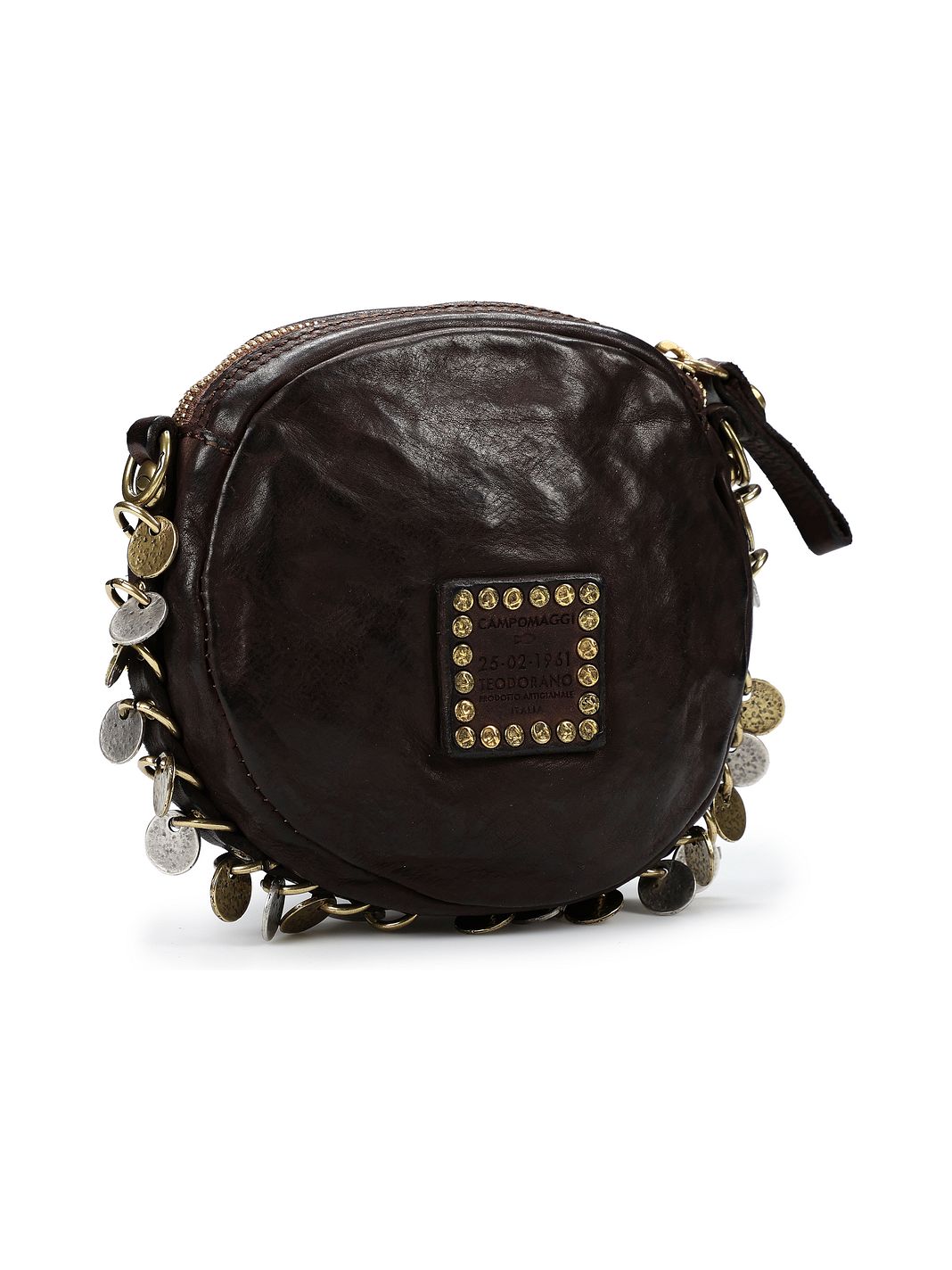 Campomaggi Priscilla Mini Borsa Borsa a tracolla Vera Pelle 16 cm