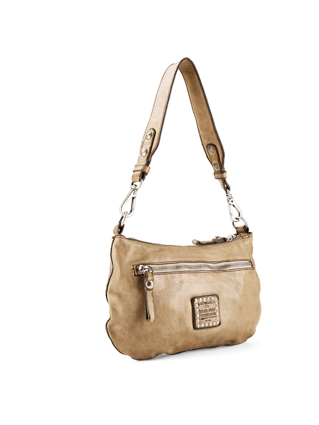 Campomaggi Teresa Bolsa de hombro Piel natural 30 cm