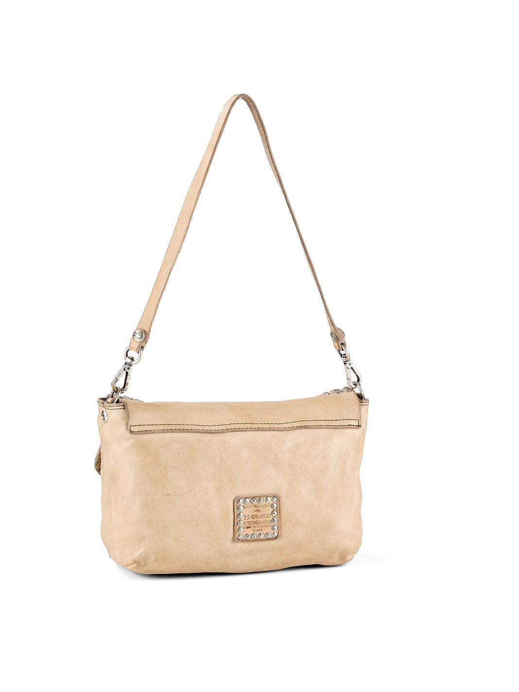 Campomaggi Orchidea Borsa a spalla Vera Pelle 24 cm