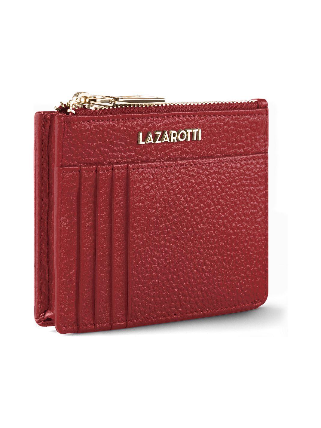 Lazarotti Portafoglio chiave in pelle di Bologna, 11,5 cm, con scomparto per Air Tag Lazarotti Portafoglio chiave in pelle di Bologna, 11,5 cm, con scomparto per Air Tag