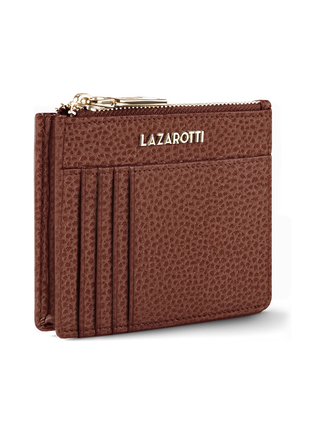 Lazarotti Portafoglio chiave in pelle di Bologna, 11,5 cm, con scomparto per Air Tag Lazarotti Portafoglio chiave in pelle di Bologna, 11,5 cm, con scomparto per Air Tag