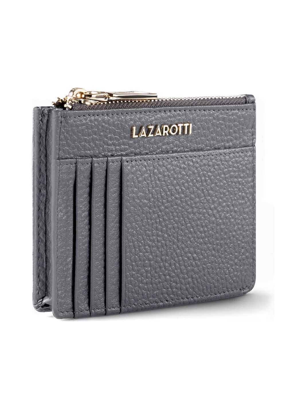 Lazarotti Portafoglio chiave in pelle di Bologna, 11,5 cm, con scomparto per Air Tag Lazarotti Portafoglio chiave in pelle di Bologna, 11,5 cm, con scomparto per Air Tag