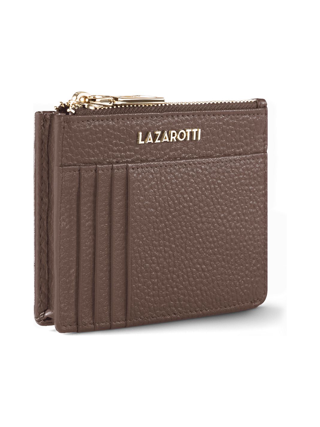 Lazarotti Portafoglio chiave in pelle di Bologna, 11,5 cm, con scomparto per Air Tag Lazarotti Portafoglio chiave in pelle di Bologna, 11,5 cm, con scomparto per Air Tag