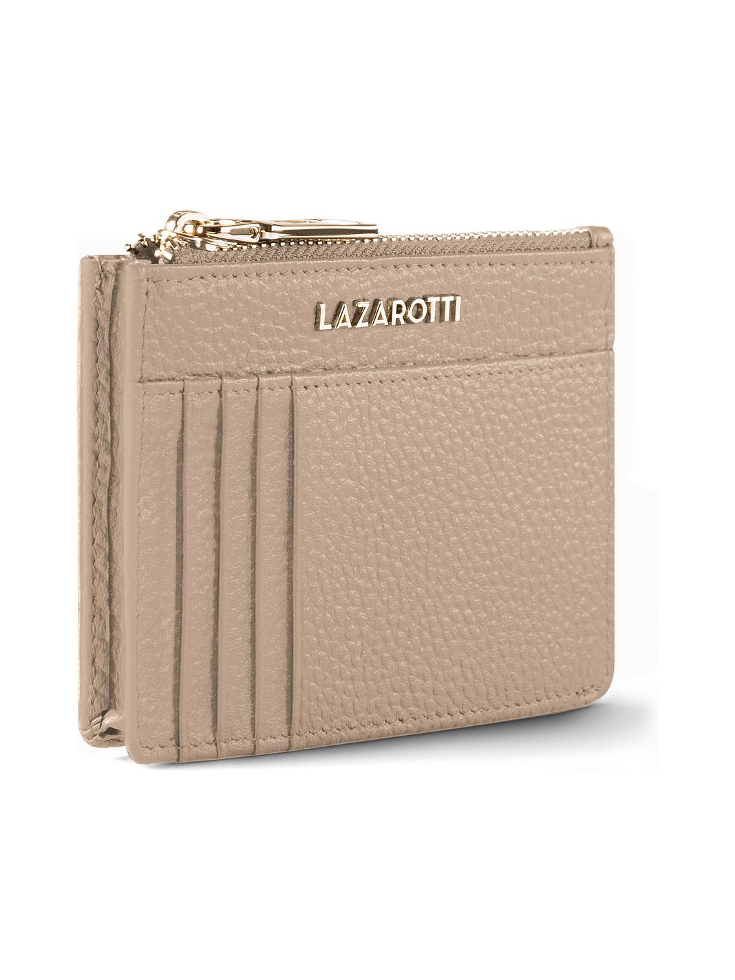 Lazarotti Portafoglio chiave in pelle di Bologna, 11,5 cm, con scomparto per Air Tag Lazarotti Portafoglio chiave in pelle di Bologna, 11,5 cm, con scomparto per Air Tag