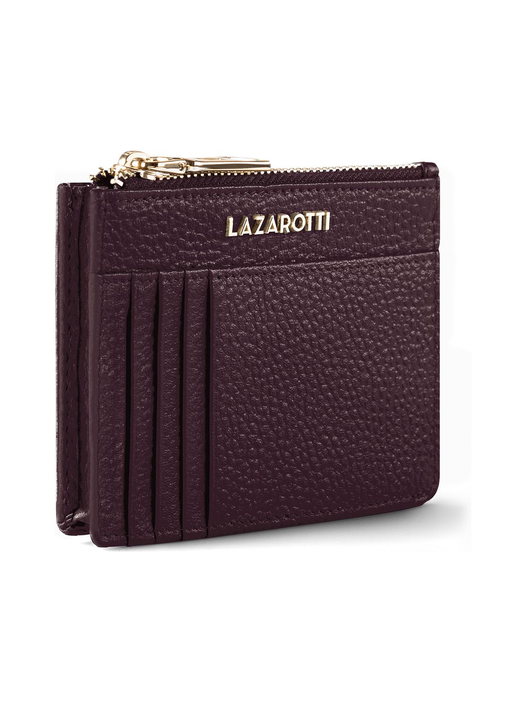 Lazarotti Portafoglio chiave in pelle di Bologna, 11,5 cm, con scomparto per Air Tag Lazarotti Portafoglio chiave in pelle di Bologna, 11,5 cm, con scomparto per Air Tag