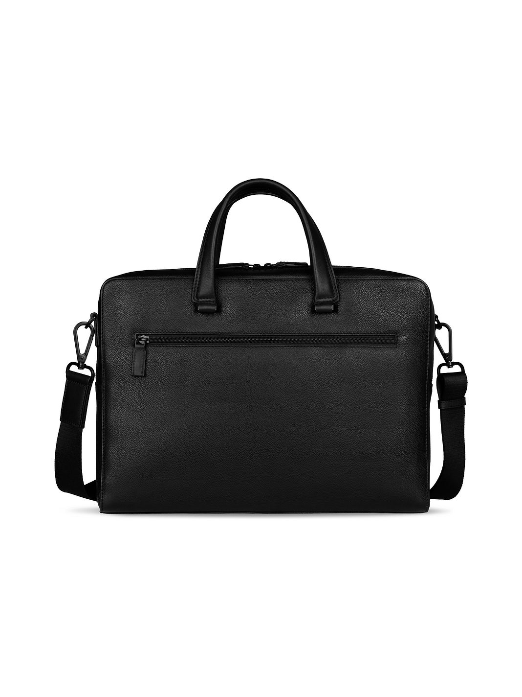 bugatti Black Valigetta Vera Pelle 39 cm Vano porta PC bugatti Black Valigetta Vera Pelle 39 cm Vano porta PC