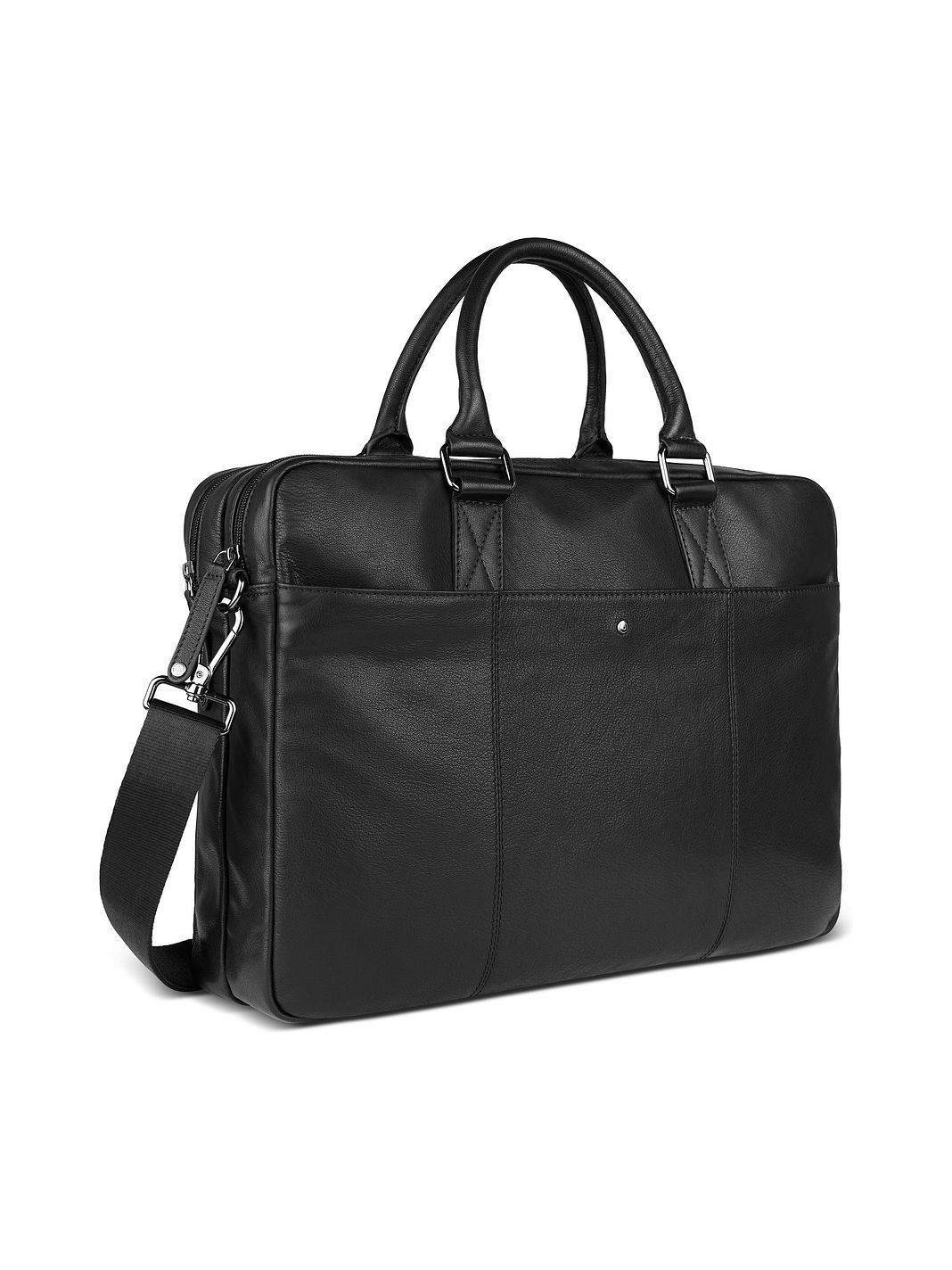 bugatti Black Magic Valigetta Vera Pelle 40 cm Vano porta PC bugatti Black Magic Valigetta Vera Pelle 40 cm Vano porta PC