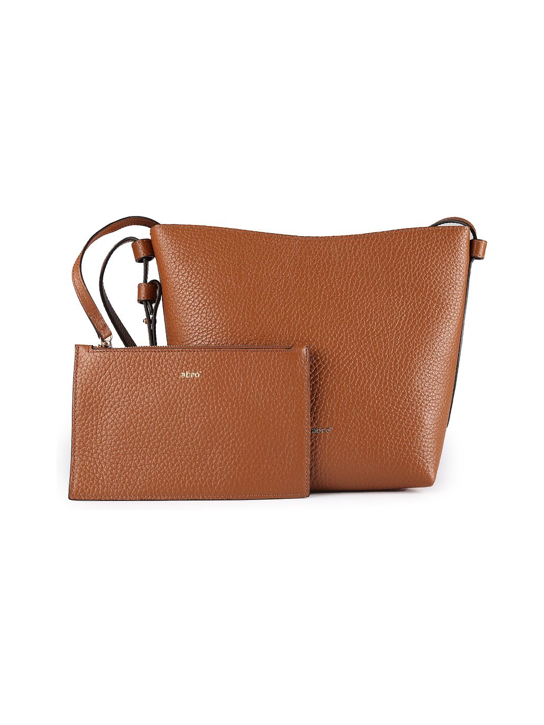abro Cosmo Borsa a spalla Vera Pelle 21 cm