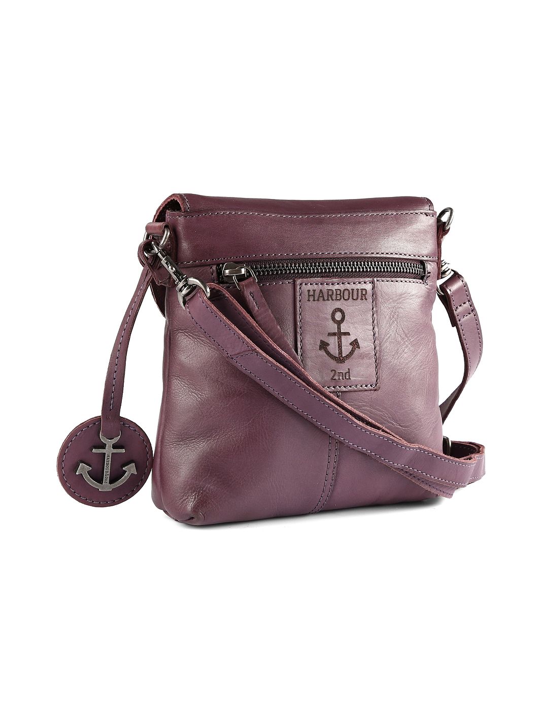 Harbour 2nd Anchor Love Iben Mini Borsa Borsa a tracolla Vera Pelle 18 cm Harbour 2nd Anchor Love Iben Mini Borsa Borsa a tracolla Vera Pelle 18 cm