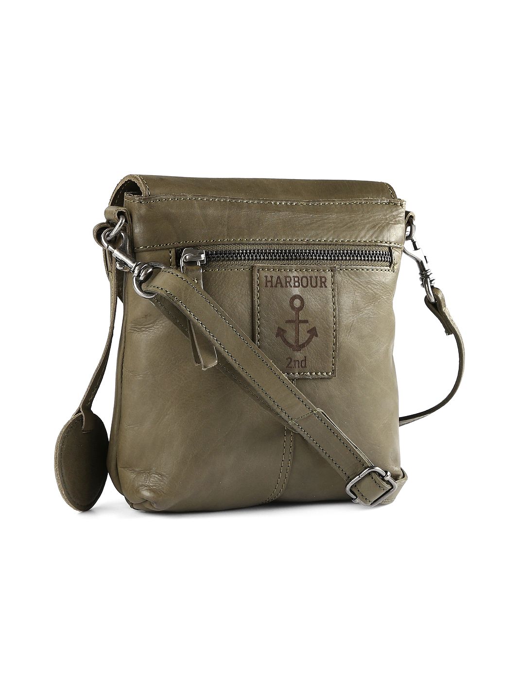 Harbour 2nd Anchor Love Iben Mini Borsa Borsa a tracolla Vera Pelle 18 cm Harbour 2nd Anchor Love Iben Mini Borsa Borsa a tracolla Vera Pelle 18 cm
