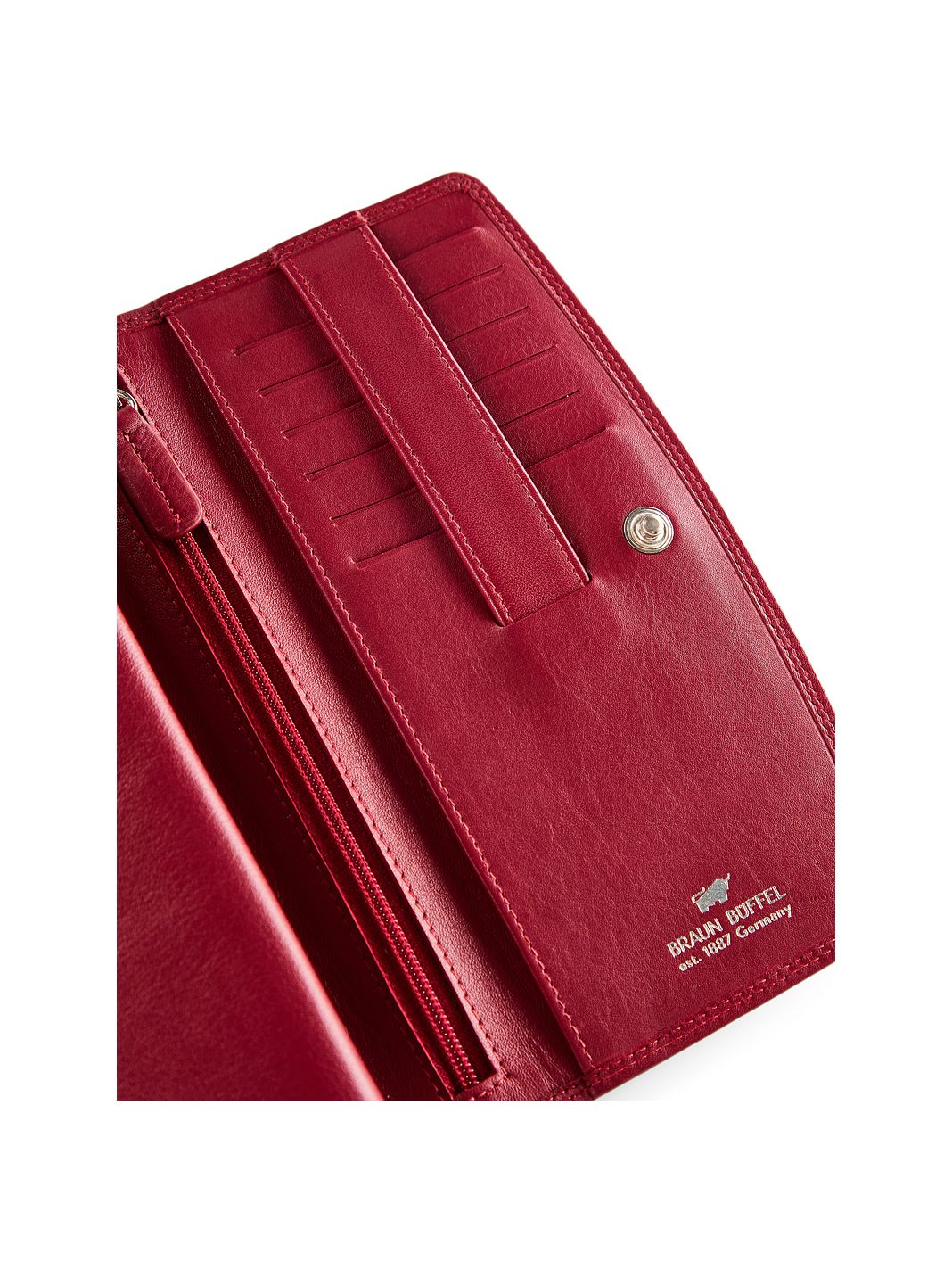 Braun Büffel Golf 3.0 Plånbok RFID-skydd Läder 18 cm