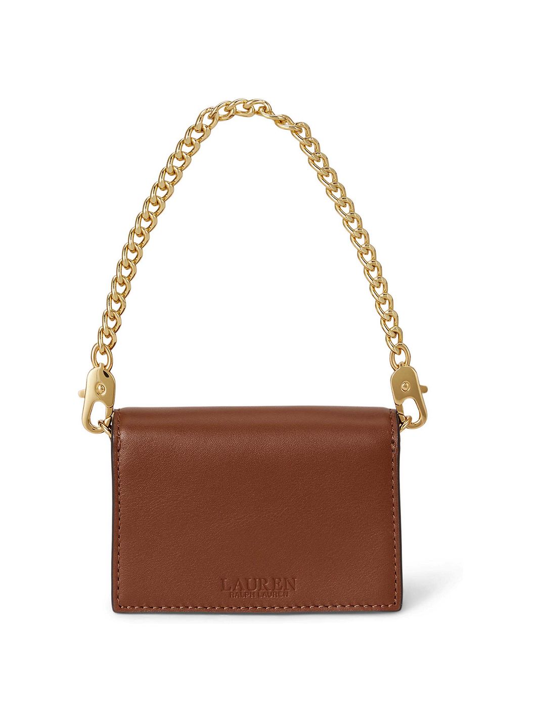 Lauren Ralph Lauren Mini borsa a mano Vera Pelle 10 cm Lauren Ralph Lauren Mini borsa a mano Vera Pelle 10 cm