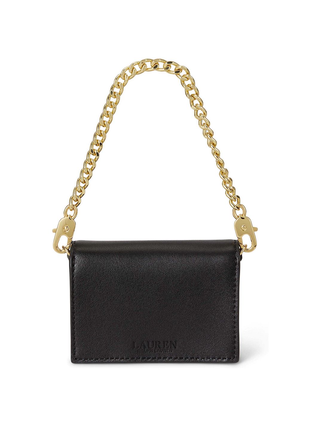 Lauren Ralph Lauren Mini borsa a mano Vera Pelle 10 cm Lauren Ralph Lauren Mini borsa a mano Vera Pelle 10 cm