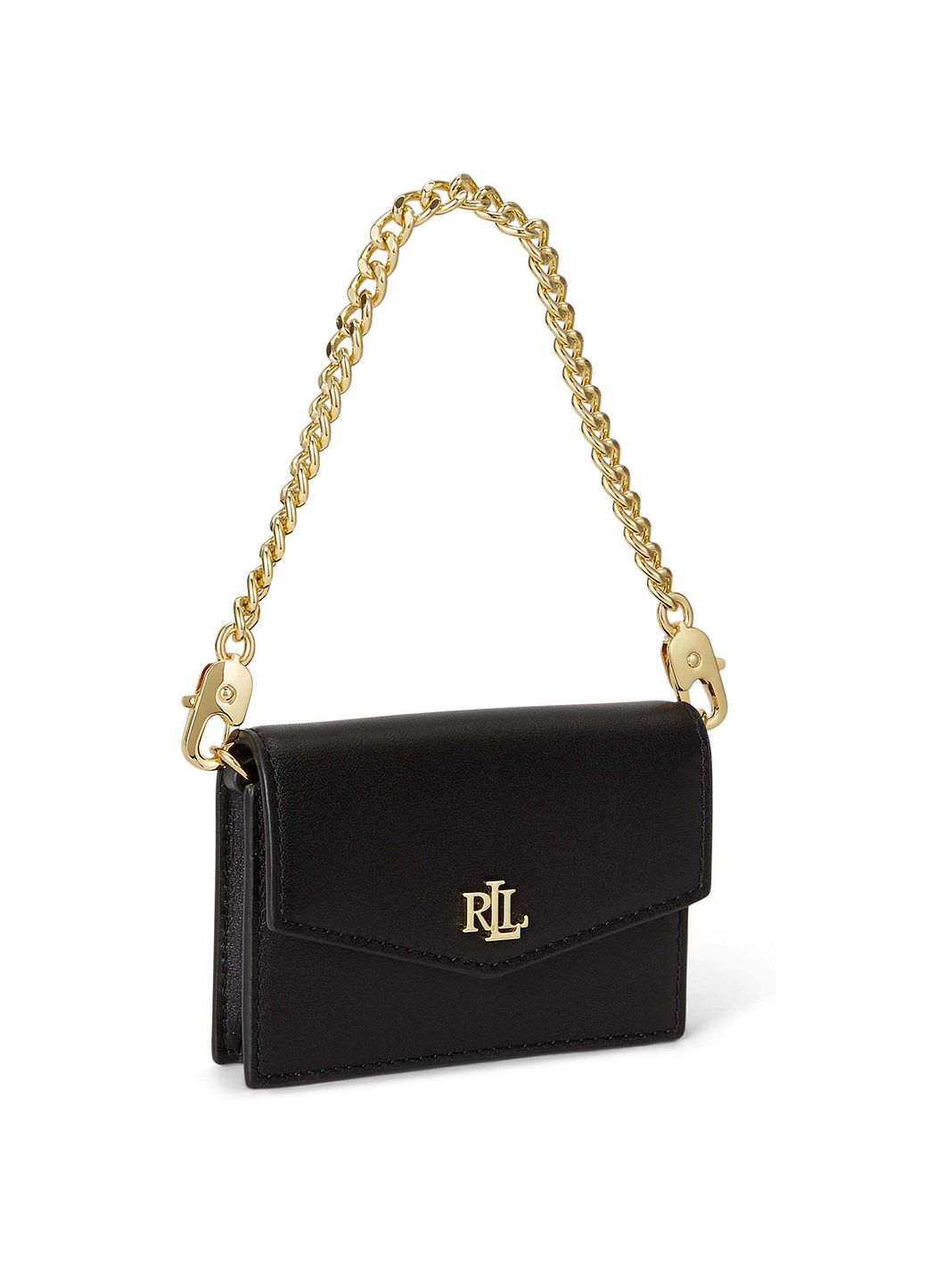 Lauren Ralph Lauren Mini borsa a mano Vera Pelle 10 cm Lauren Ralph Lauren Mini borsa a mano Vera Pelle 10 cm