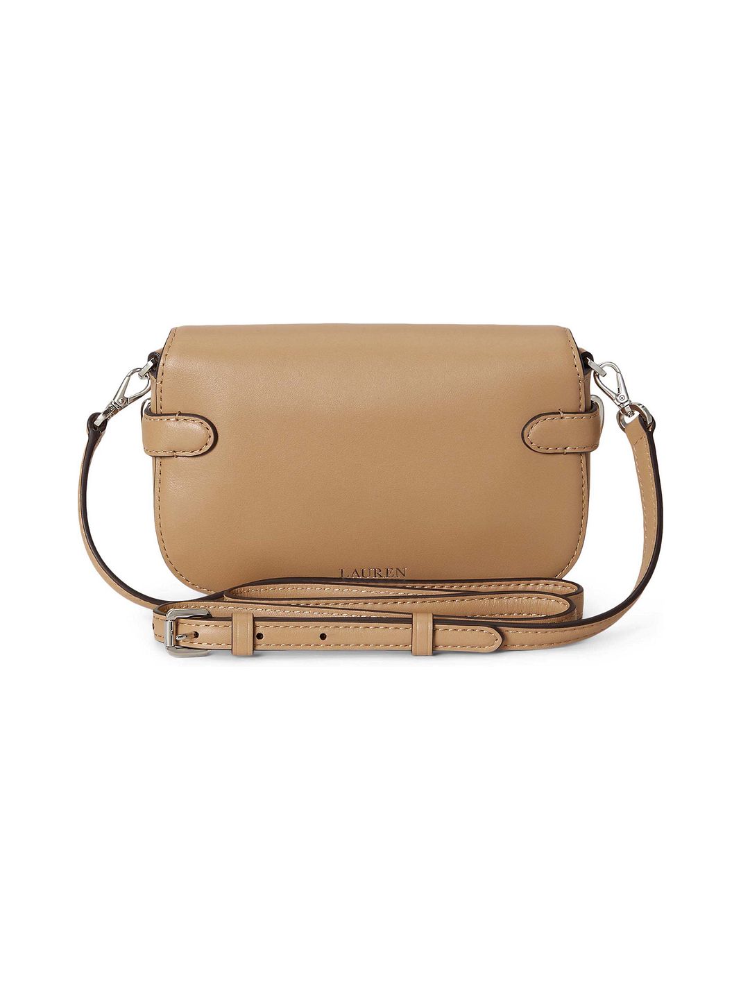 Lauren Ralph Lauren Blake Mini Borsa Borsa a tracolla Vera Pelle 18 cm