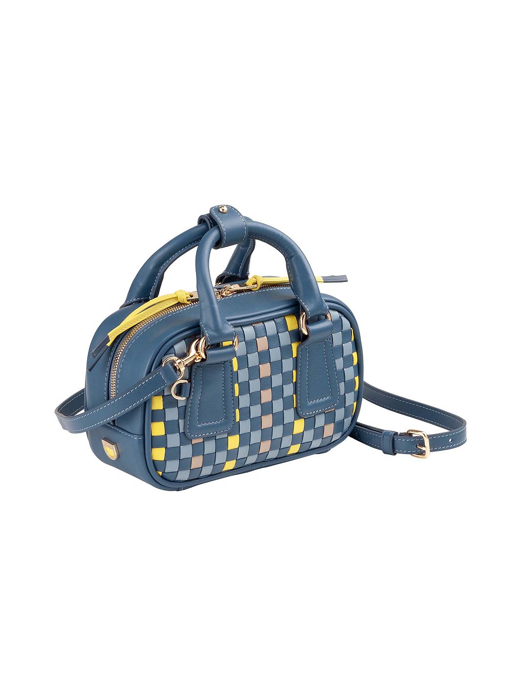 DuDu Woven Bolso Piel natural 20.5 cm DuDu Woven Bolso Piel natural 20.5 cm