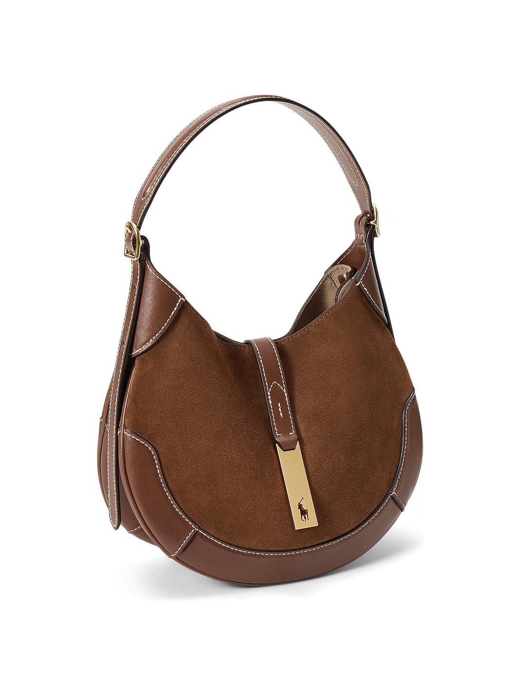 POLO RALPH LAUREN Polo ID Borsa a tracolla Vera Pelle 26 cm