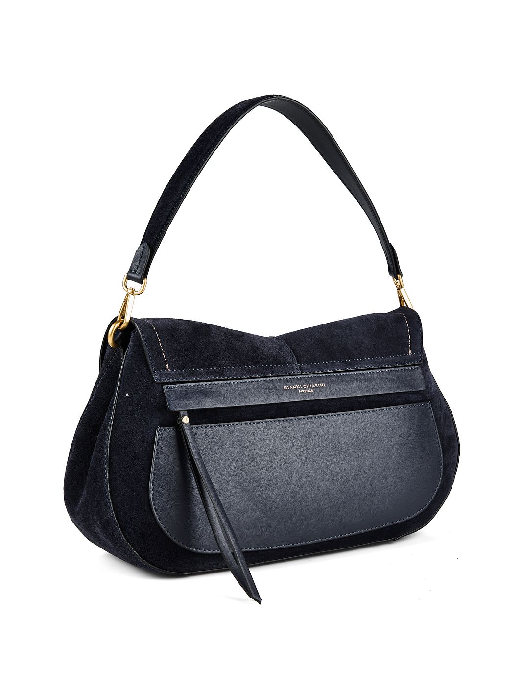 Gianni Chiarini Helena Round Borsa a spalla Vera Pelle 38 cm Gianni Chiarini Helena Round Borsa a spalla Vera Pelle 38 cm