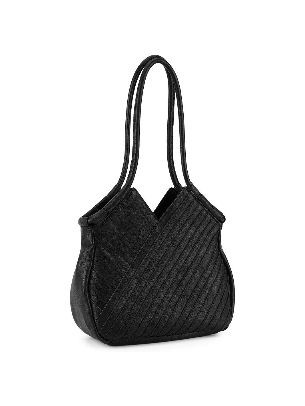 FredsBruder Criss-Cross Borsa shopper Vera Pelle 30 cm