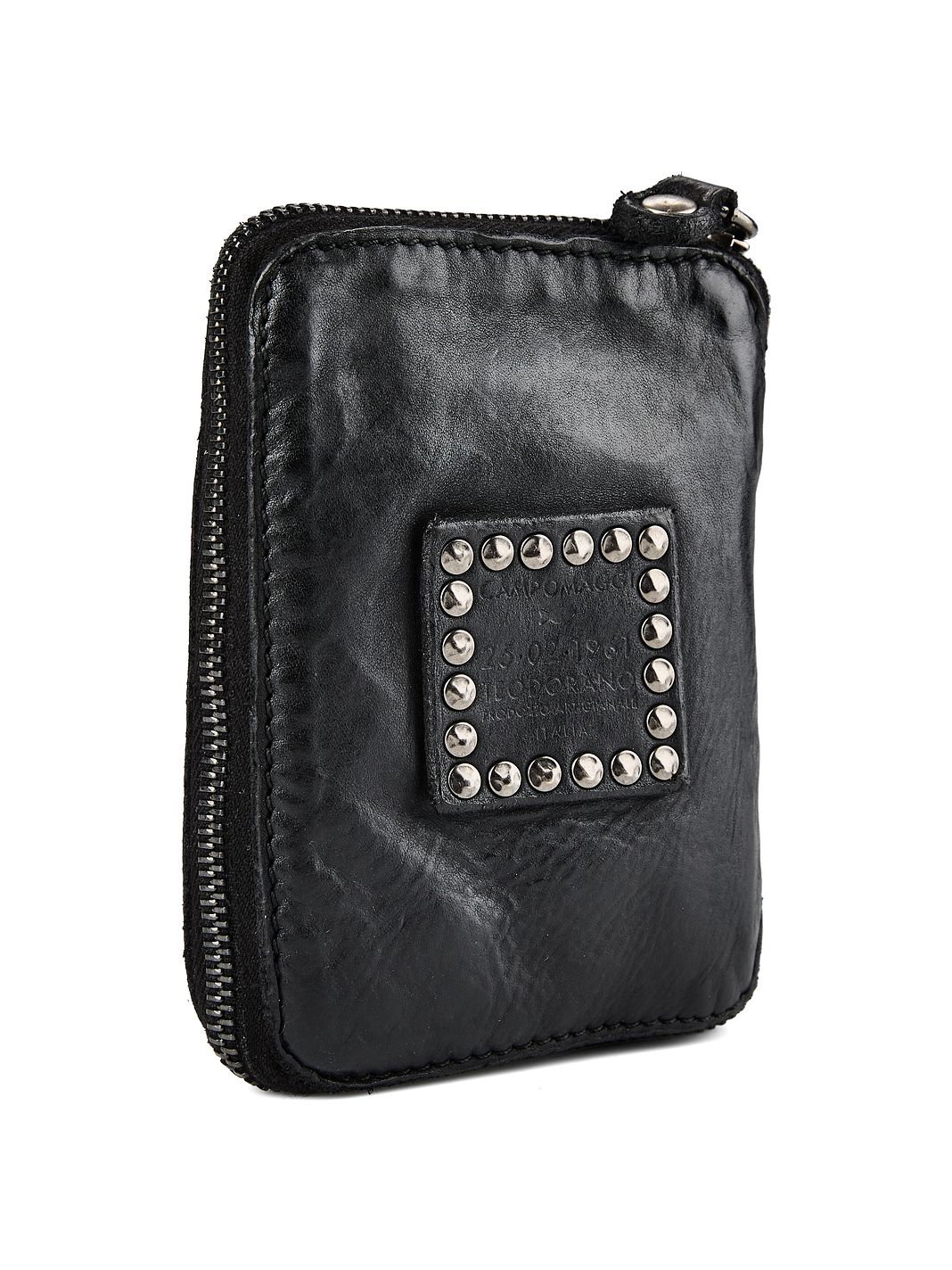 Campomaggi Tosca Portafoglio Protezione RFID Vera Pelle 13 cm