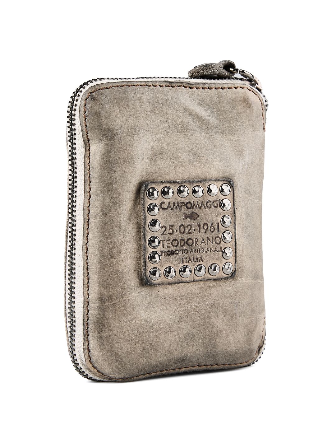 Campomaggi Tosca Portafoglio Protezione RFID Vera Pelle 13 cm