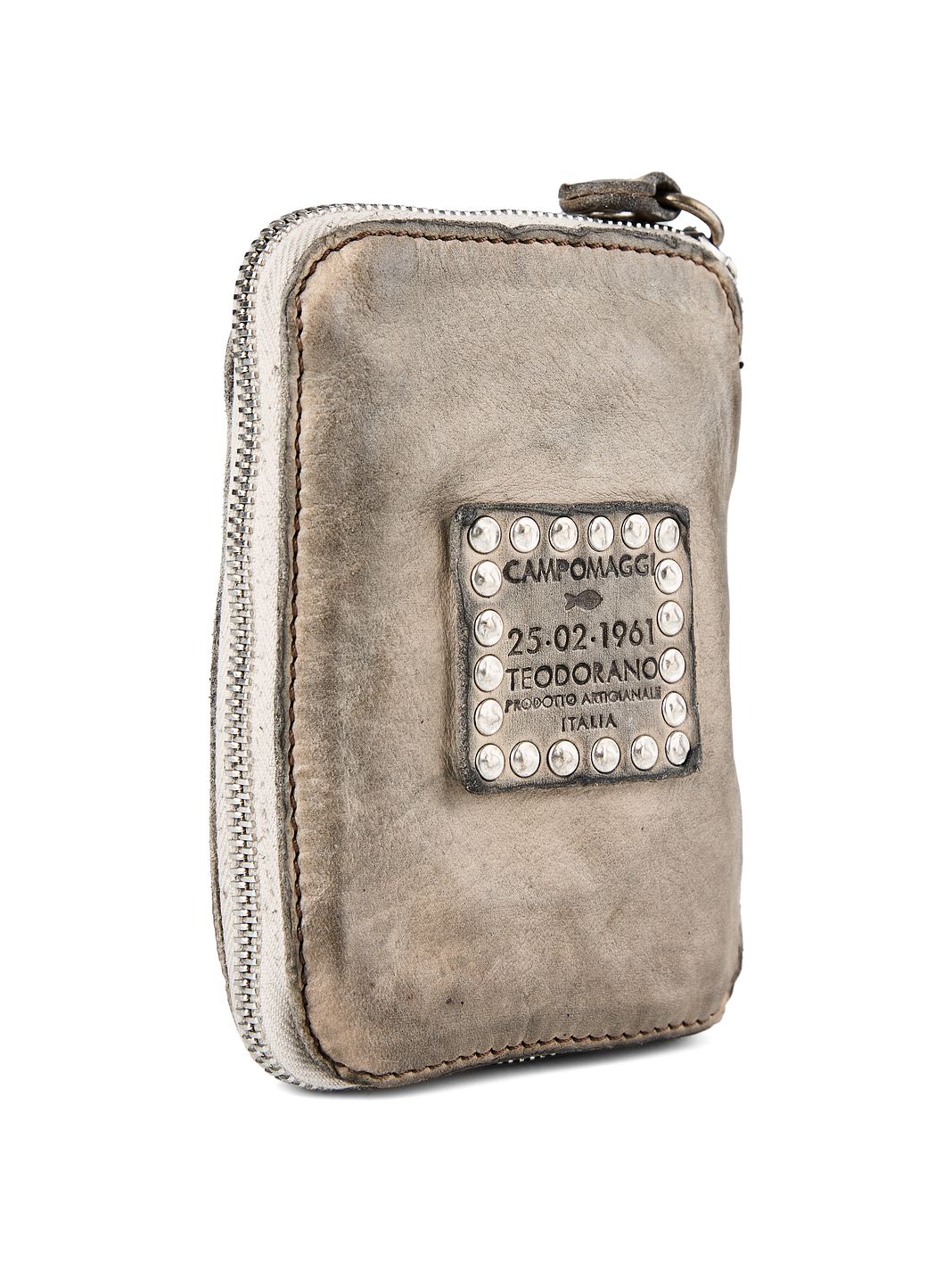 Campomaggi Tosca Portafoglio Protezione RFID Vera Pelle 13 cm