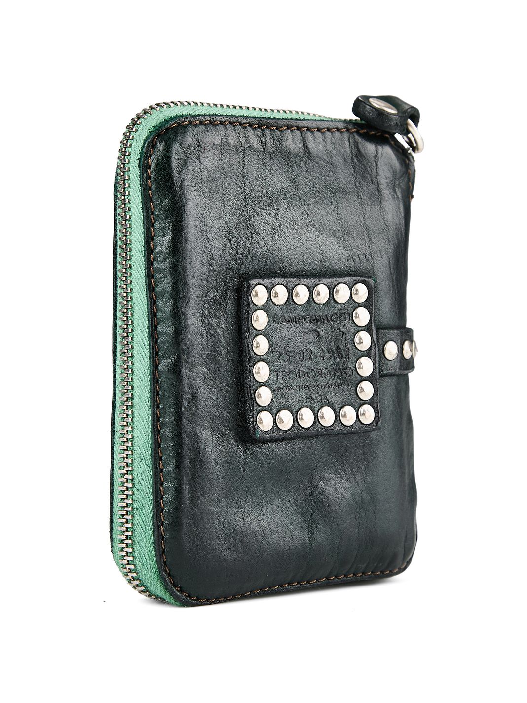 Campomaggi Tosca Portafoglio Protezione RFID Vera Pelle 13 cm