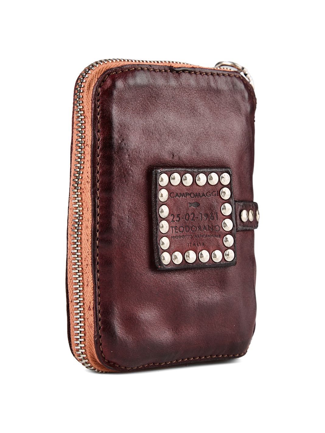 Campomaggi Tosca Portafoglio Protezione RFID Vera Pelle 13 cm