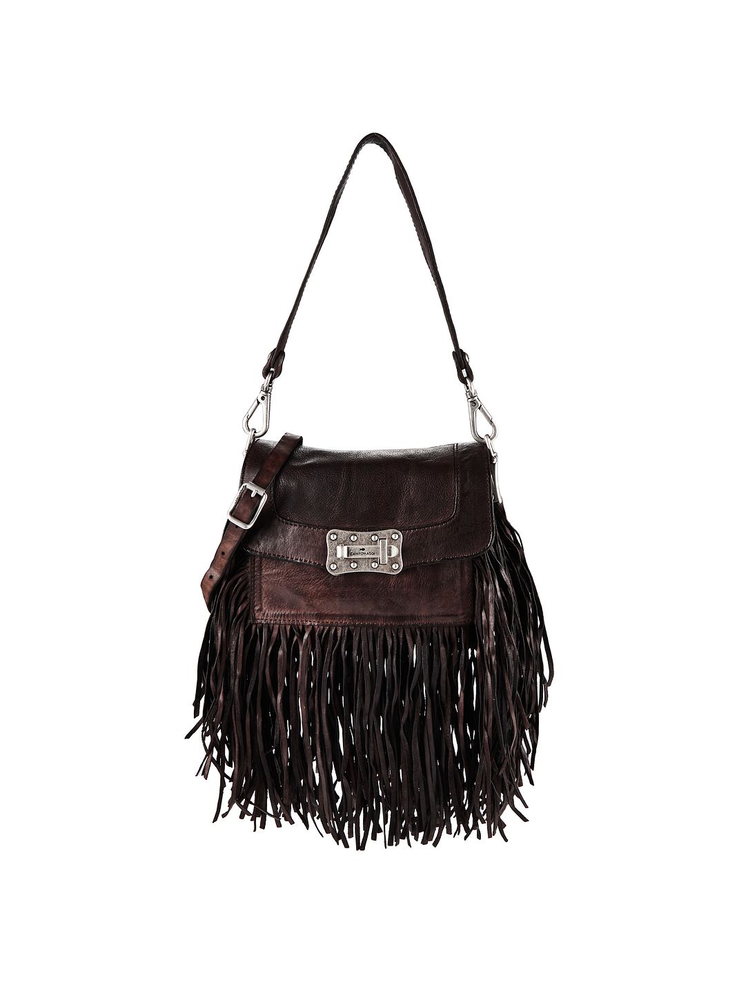 Campomaggi Agnese Borsa a tracolla S Vera Pelle 20 cm Campomaggi Agnese Borsa a tracolla S Vera Pelle 20 cm