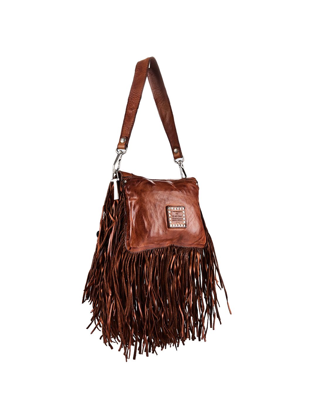 Campomaggi Agnese Borsa a tracolla S Vera Pelle 20 cm Campomaggi Agnese Borsa a tracolla S Vera Pelle 20 cm